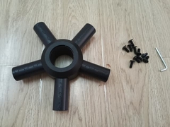 Ontmantelen van vijfsterrenvoetbasis, draaistoel accessoires, chroom/spray stoel Bifma test stoel benen