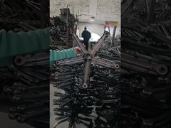 IJzeren zwart/geplatteerde kleur Kantoorstoel basis vervanging 700 mm diameter voor een betere duurzaamheid