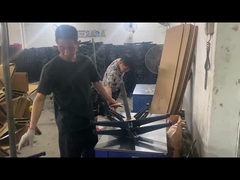 Verstelbare kantoorstoel met draaiende basis Nylon-plastic vijfsterrenstoel zonder wielen