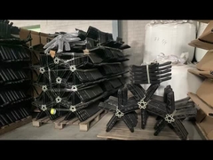 Gewichtsvermogen 300 lbs Office Draaiende stoel Stand Nylon Zwart Five Star Foot