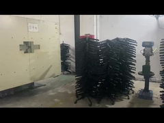 Hoogwaardige 700 mm zilveren nylon kantoor stoel basis met lumbale steun en rollen