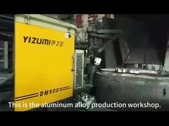 Ergonomisch verstelbare bureaustoel met een gepolijste aluminiumlegering voet van 700 mm