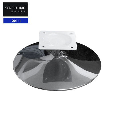 kwaliteit Leisure stoel Barkruk Accessoires 360° Roterende hoornplaat Ronde draaibare stoelbasis fabriek