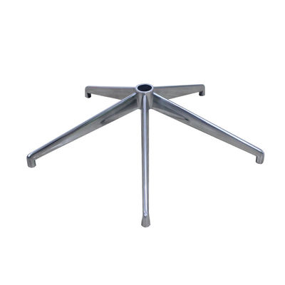 Goede prijs Ergonomische Aluminium legering Poetskleur kantoor stoel Metalen basis met verstelbare hoogte en wielen online
