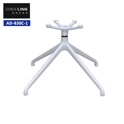 Goede prijs Moderne ergonomische kantoorstoel Metalen basis Sterk wit gegoten aluminium kantelbasis online
