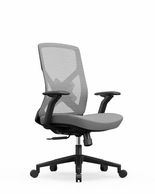 Goede prijs Kantoor draaistoel, montage vereist, verstelbare hoogte, 90° 120° achterover leunen, ergonomische ondersteuning voor lange uren aan het bureau online