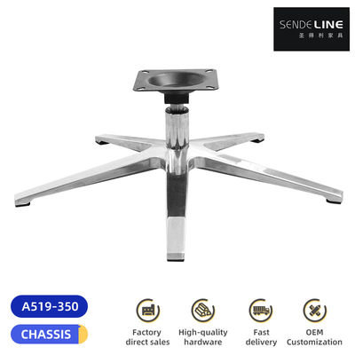 Goede prijs Vergadering vereist - Lumbal ondersteuning en met aluminium kantoor stoel basis Hoogwaardig aluminium is duurzaam online