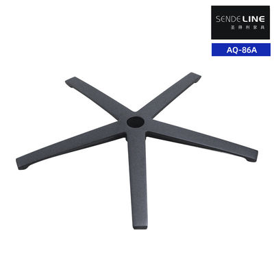 Goede prijs Aluminium draaiende stoel Metalen basis met wielen Vijf sterren stoel benen online