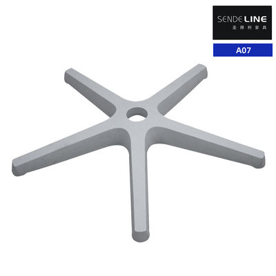 Ergonomische nylon kantoorstoel draaiende basis 300 lbs gewichtscapaciteit met rollen