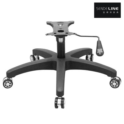 Goede prijs 300 lbs Gewichtscapaciteit Kantoorstoel Draaibaar basis Nylon 5 sterren Voet Stoel benen online