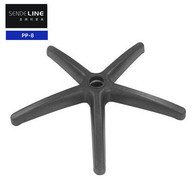 Goede prijs Nylon Smooth Swivel Chair Base Vervangende benen Kantoorstoel Base zwart online