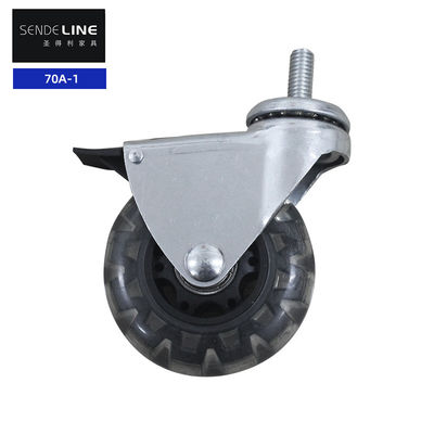 Goede prijs 200 kg Belasting metalen zwarte kantoorstoel Hub vervangende medische universele wiel online