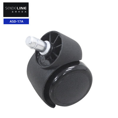 0.5 kg Belasting Kantoorstoel Ruitvervangend Nylon 50 mm 5 Wielen Kantoorstoel katrol