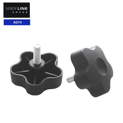 Goede prijs Zwarte verstelbare tafelvoet M8 draadlengte 20 mm kantoorstoelvoeten vervanging online