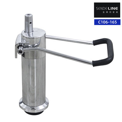 Goede prijs 200 kg oliepomp kapper stoel basis gietijzer chroom salon stoel hydraulische basis online