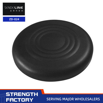 Goede prijs Schoonheidssalon Zwarte ronde barstoel kussens PU leer spons lift stoel kussen online