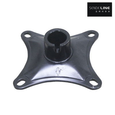 Goede prijs 123X123mm Barber Chair Base Program Olie Pump Tray Draaiplaat En Zwarte Kleur online