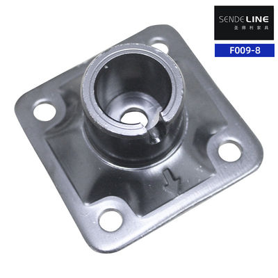 Goede prijs 5 mm wanddikte Barber Chair Base Program Olie Pump Tray Draaiplaat En Zwarte Kleur online