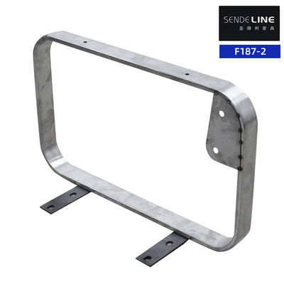 Goede prijs Hoge stabiliteit roestvrij staal 201 kapper stoel armleuningen Gemakkelijke montage online