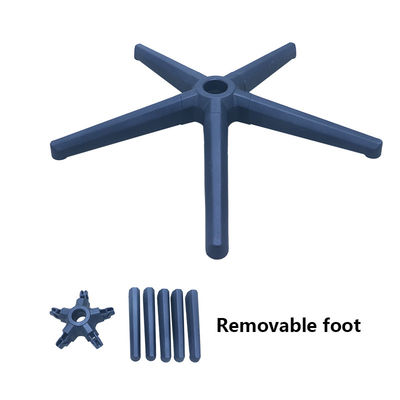 Goede prijs Fabrieksdemontage Nylon heeft Bifma-test geslaagd kantoorstoel draaiende basis zwart uitneembaar voetmodel online