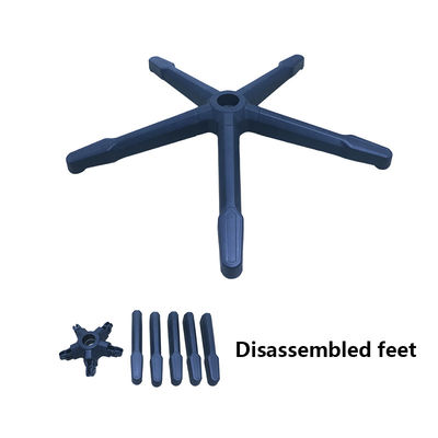 Goede prijs Zwarte straal 380 mm Nylon BIFMA getest kantoor stoel Draaiende basis met hoogte aanpassing online