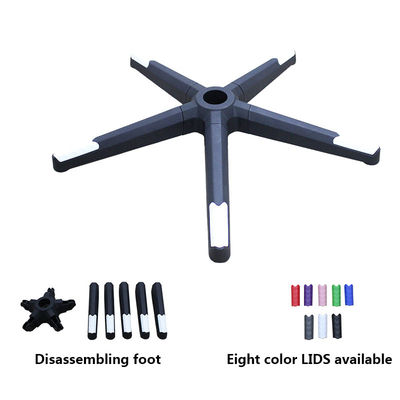 Goede prijs Fabriek Groothandel kantoorstoel Draaibaar basis met demontage Zwart Nylon Bifma getest 350mm straal online