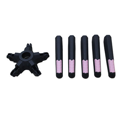 Goede prijs Fabriek directe verkoop 350 mm Radius Nylon kantoor stoel Draaiende basis met caster ontmantelende voet online