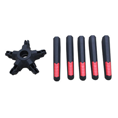 Goede prijs Groothandel 350 mm Radius Nylon kantoorstoel Draaiende basis met rotor ontmantelende voet online