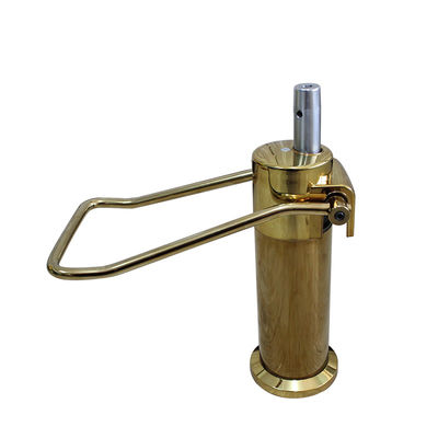 Goede prijs 200 kg Spanningsbestendige gouden kapper stoel basis voor salon afstand 151mm online