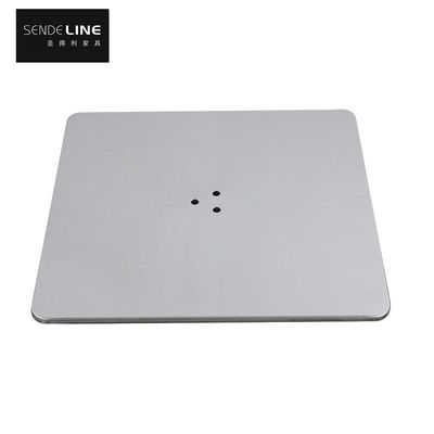 Goede prijs Moderne roestvrijstalen barstoel accessoires Stoelbasis van massief ijzeren plaat met 3 gaten online