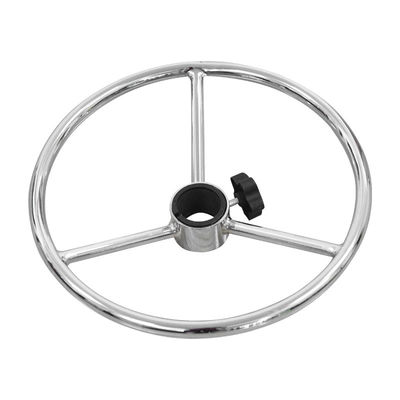 Goede prijs Chroomplating 1,1 kg Moderne ijzeren barstoel voor pijpen Voetring Accessoires online