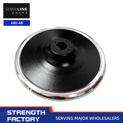 Goede prijs Zwarte kapper stoel basis roestvrij staal rand 3,0 mm muur online