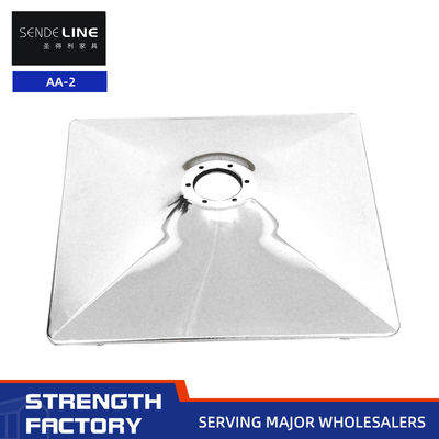 Goede prijs Robuust koud plaat stempelen kapper stoel basis Plating kleur 3,4 kg lichtgewicht online