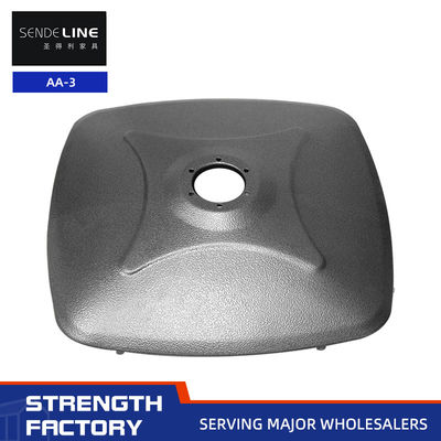 Goede prijs 500 × 500 mm Matte Zwarte Plating Kleur Stamping Basis Voor Barber Chair / Beauty Chair online