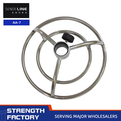 Goede prijs Verstelbare elektroplateerde bar stoel dubbeldek pedal accessoires in moderne stijl online