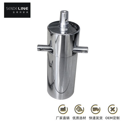 Goede prijs 160 reizen Chrome-oppervlak Gegote ijzeren kapperstoel Pompbasis,Lift oliepomp online