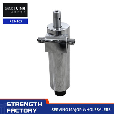 Goede prijs 165 mm reis Chrome Barber Chair Base Met 5.2 kg gietijzer olie pomp Lifting druk 200 N online