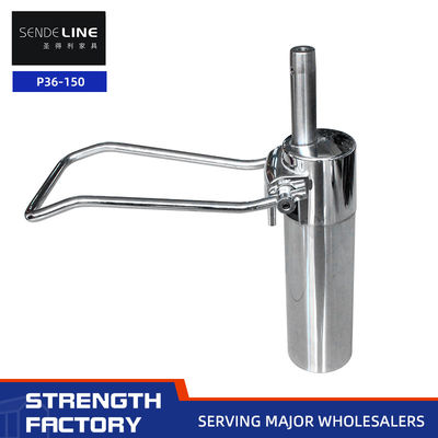 Goede prijs Plating Kleur / Goud 5kg gietijzeren kapper stoel basis met 150mm Journey Hydraulische pomp lift online