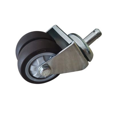Goede prijs Card Test Insert Caster Wheel voor kantoorstoel en medisch karretje TPR zachte lijm 45MM diameter online