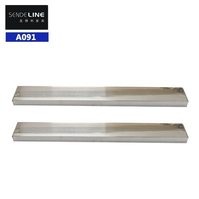 Lichte kleur roestvrij staal kapper stoel basis voor schoonheidssalon stoel 460*60*20mm