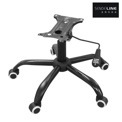 Lichte en stevige Home Office Draaiende stoel Spray Zwarte afwerking Gewicht 3,7-4,2 kg