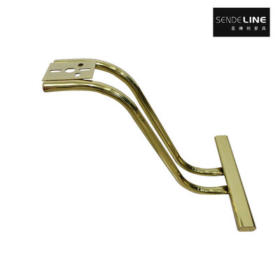 Goede prijs Groothandel Styling & Hairdressing Stoel Accessoires Titanium Goud Voetsteunen Voetkussens Voetstandaarden online