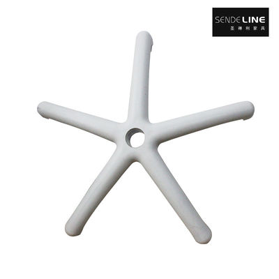 Goede prijs Bureaustoel Draaivoet Nylon Vijfster Poten Witte / Zwarte PP Plastic Vijf-teens Voet online