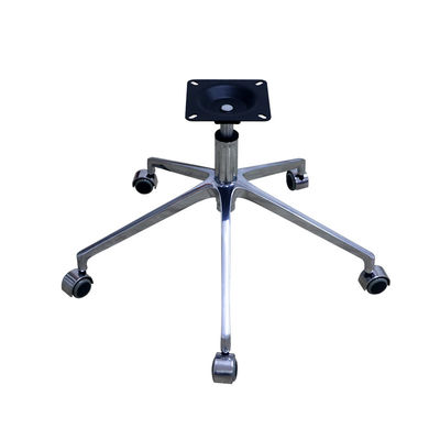 Gepolijste kleur vijf sterren aanpasbaar ergonomisch verstelbaar kantoorstoel basis voor comfortabel werk