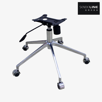 Goede prijs Ergonomisch verstelbare bureaustoel met een gepolijste aluminiumlegering voet van 700 mm online