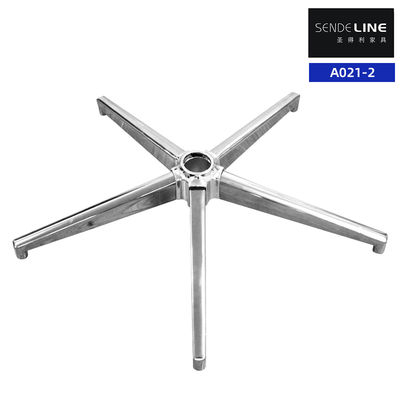 Goede prijs 110mm hogesnelheidstrein gelaste bureaustoel draaibare basis, 5-sterren stoelpoten online