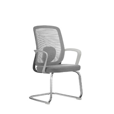 Goede prijs Ergonomische bureaustoel met 150 kg maximale draagkracht en ademend mesh-stof op gegalvaniseerd boogvormig frame online
