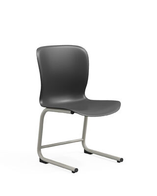 Goede prijs Zitafmetingen 48H×46B×43Dcm Moderne Plastic Stoel met Basisstandaard Behandeld Beitsen Galvaniseren Uitgerust Antislip Vaste Voetkussentjes Geschikt Binnen Buiten online